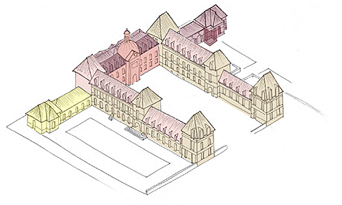 architecture du patrimoine étude du château de Ponchartrain
